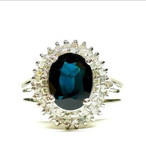 Jewelry Ring   Sapphire 2.2ct Platinum 3713483